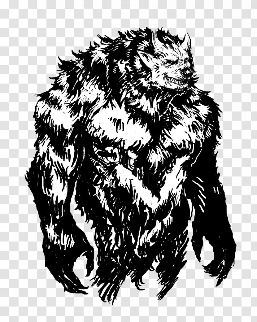 Lion Gorilla Bear /m/02csf Drawing - Great Ape Transparent PNG