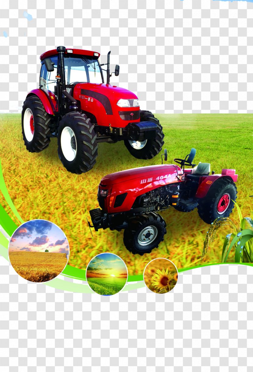 Tractor Poster - Truggy - Field Material Picture Transparent PNG
