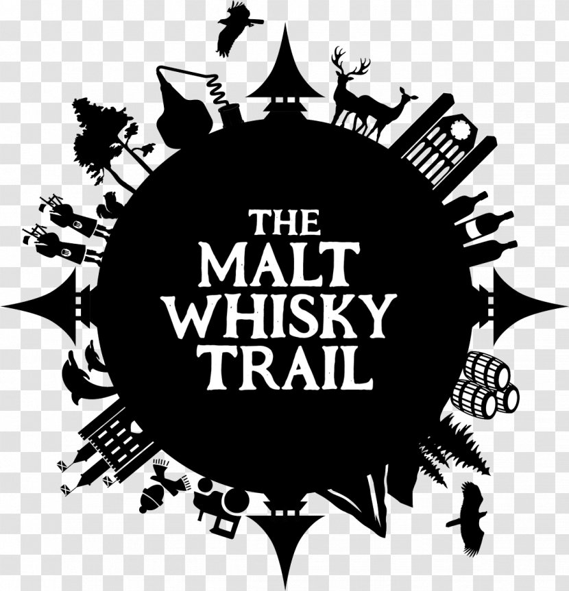 Scotland's Malt Whisky Trail Whiskey Speyside Single Scotch - Glass Transparent PNG