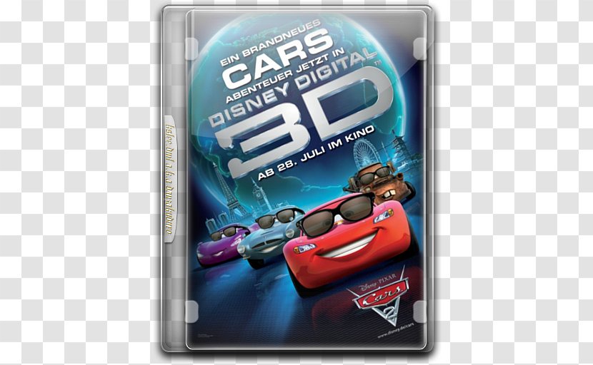 Lightning McQueen Cars 2 Mater - Film Poster - Car Transparent PNG