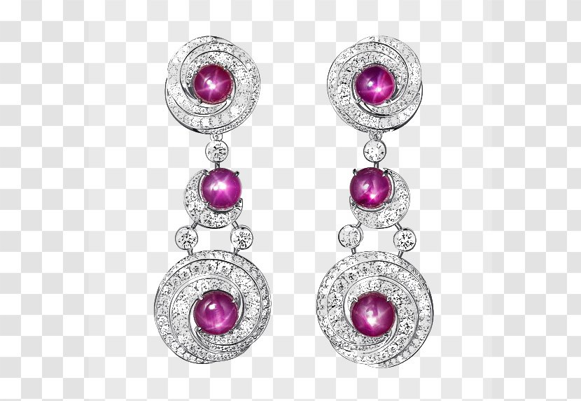 Ruby Earring Gemstone Jewellery - Fashion Accessory - Earrings Ring Transparent PNG