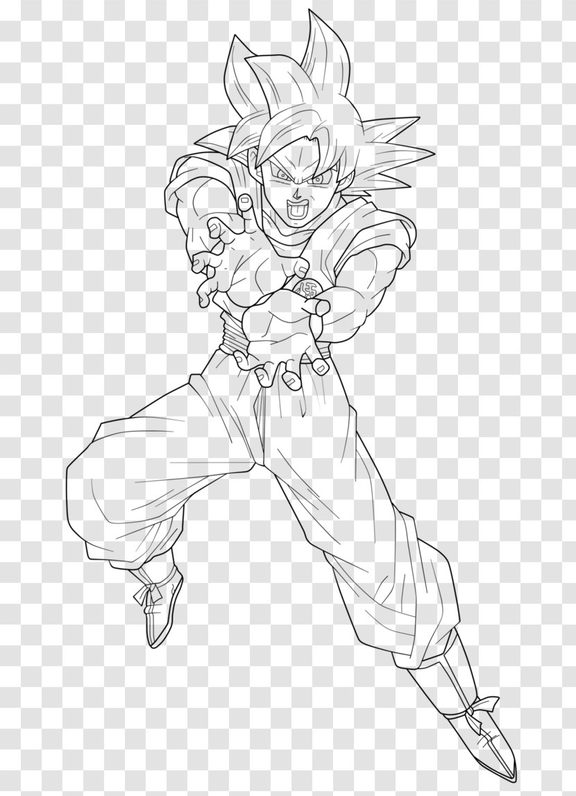 Goku Trunks Paragus Super Saiyan - Dragon Ball Z Transparent PNG
