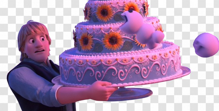 Birthday Cake Kristoff Elsa Olaf Anna Transparent PNG