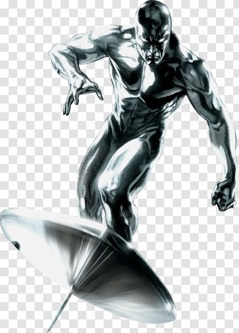 Silver Surfer Carol Danvers Lobo Thanos Marvel Comics - Film - Muscle Transparent PNG