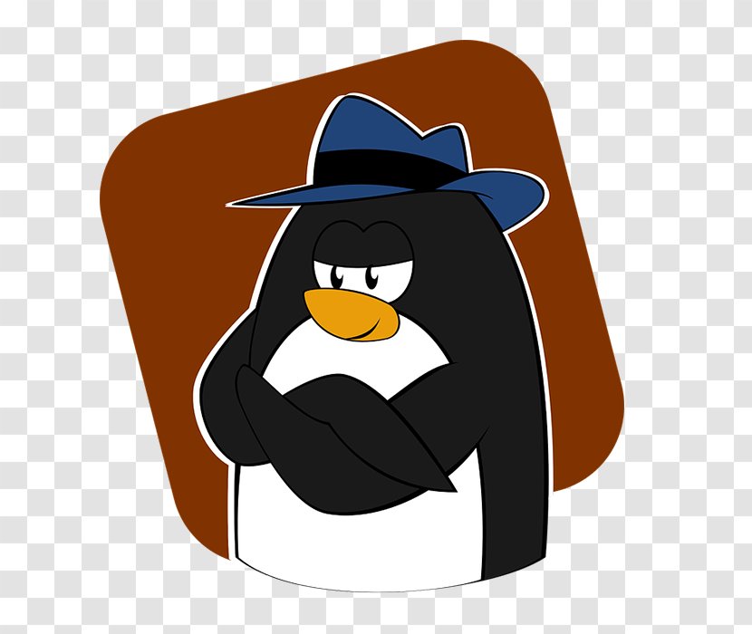 Penguin Tux Racer Fedora Clip Art Transparent PNG