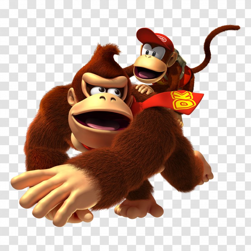 Donkey Kong Country 2: Diddy's Quest Returns Country: Tropical Freeze 3: Dixie Kong's Double Trouble! 64 - Video Games - Nintendo Transparent PNG