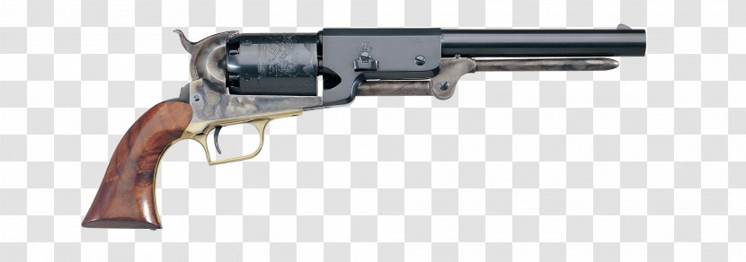 Revolver Colt Walker A. Uberti, Srl. Single Action Army Black Powder - Weapon - Handgun Transparent PNG