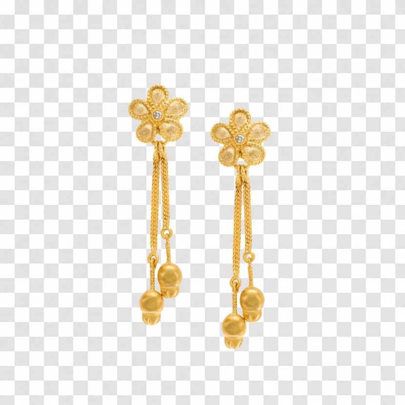 Earring Y. K. Sons Gold Jewellery Necklace - Fashion Accessory - Daisy Flower Ring Jewelry Transparent PNG