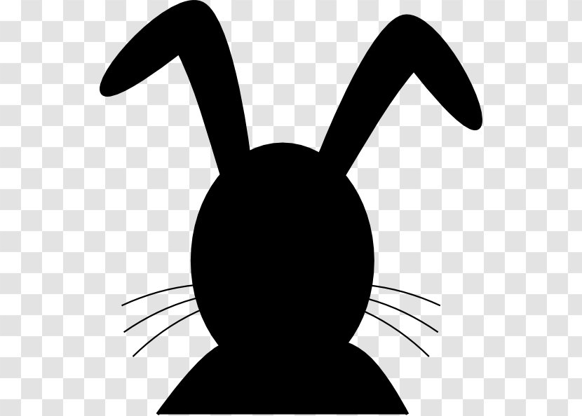 European Rabbit Hare Drawing Easter Bunny - Animation - Monochrome Transparent PNG