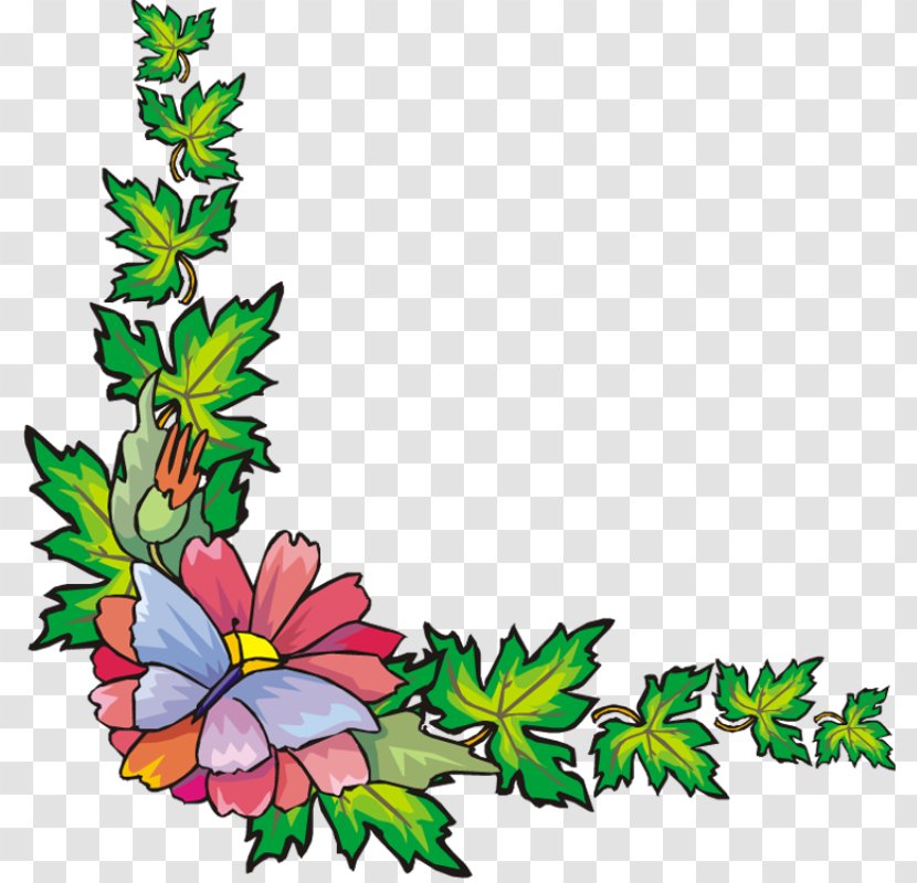 Floral Design Leaf - Data Compression Transparent PNG