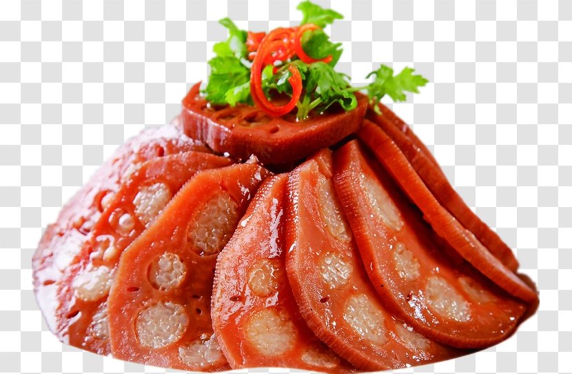 Garlic Capsicum Annuum Meat Bamboo Shoot Chicken Thighs - Kielbasa - Delicious Steamed Glutinous Rice Lotus Transparent PNG