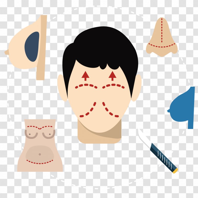 Painting Art Illustration - Finger - Vector Character Face Transparent PNG