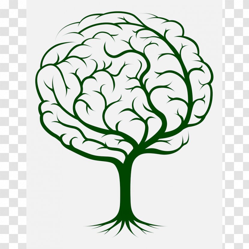 Brain Tree Clip Art - Royaltyfree - Knowledge Transparent PNG