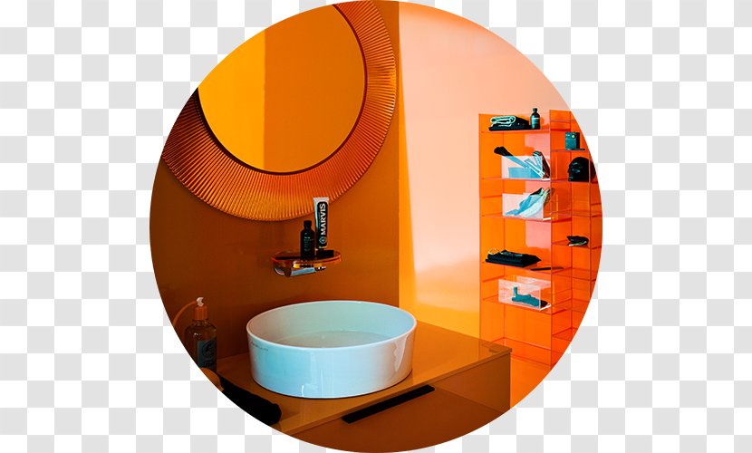 Kartell Bathroom Mirror Modern Furniture Transparent PNG