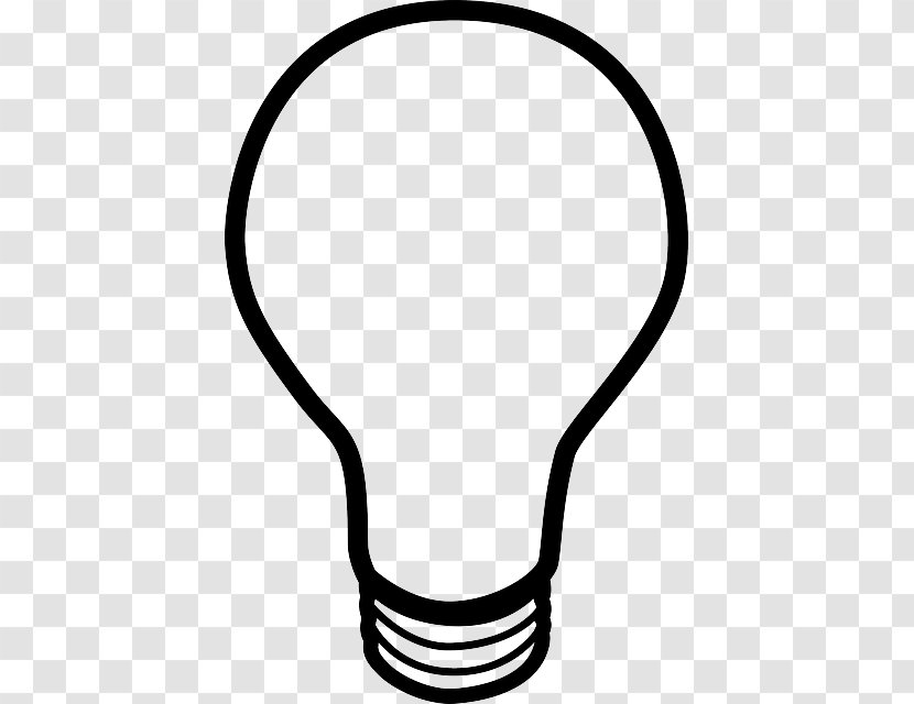 Incandescent Light Bulb Lamp Clip Art - Cartoon Transparent PNG