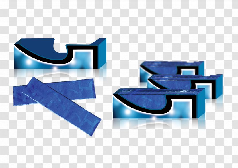 Brand Logo Font - Chewing Gum - Blue Transparent PNG