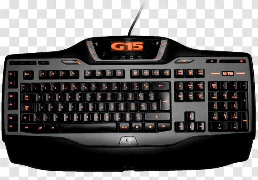 Logitech G15 Computer Keyboard Mouse G19 - Input Device - Doggy Transparent PNG