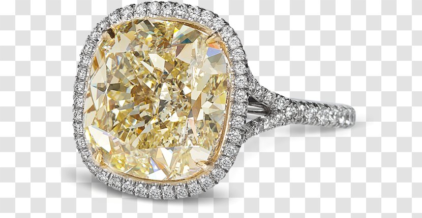Engagement Ring Wedding Diamond Cut - Halo Transparent PNG