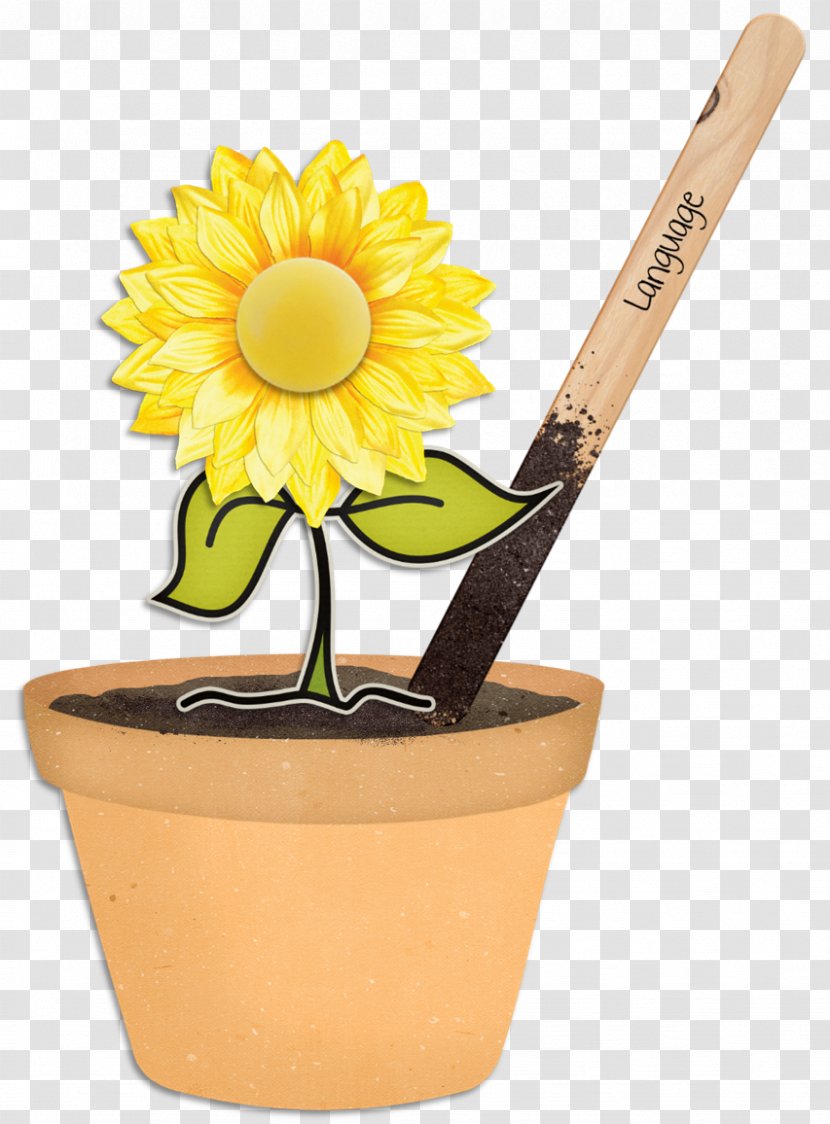 Flowerpot - Yellow - Flower Transparent PNG