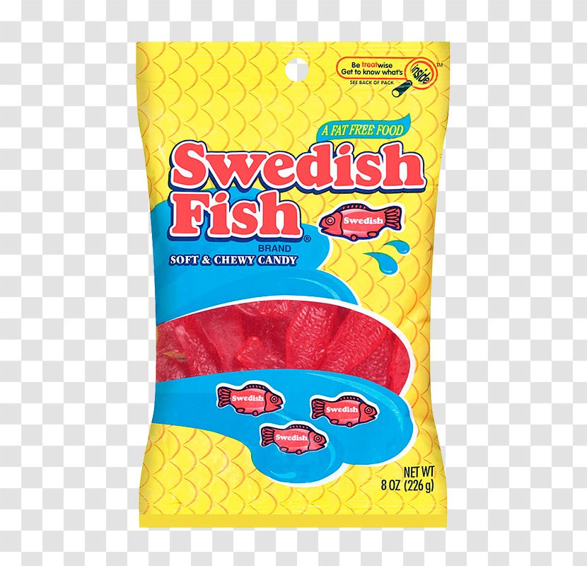 Swedish Fish Gummi Candy Cuisine Food - Snack Transparent PNG