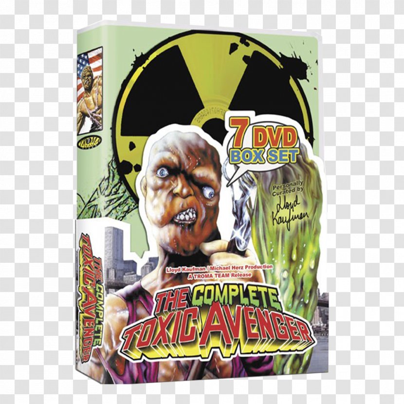 YouTube Troma Entertainment Box Set The Toxic Avenger Blu-ray Disc - Bluray - Youtube Transparent PNG