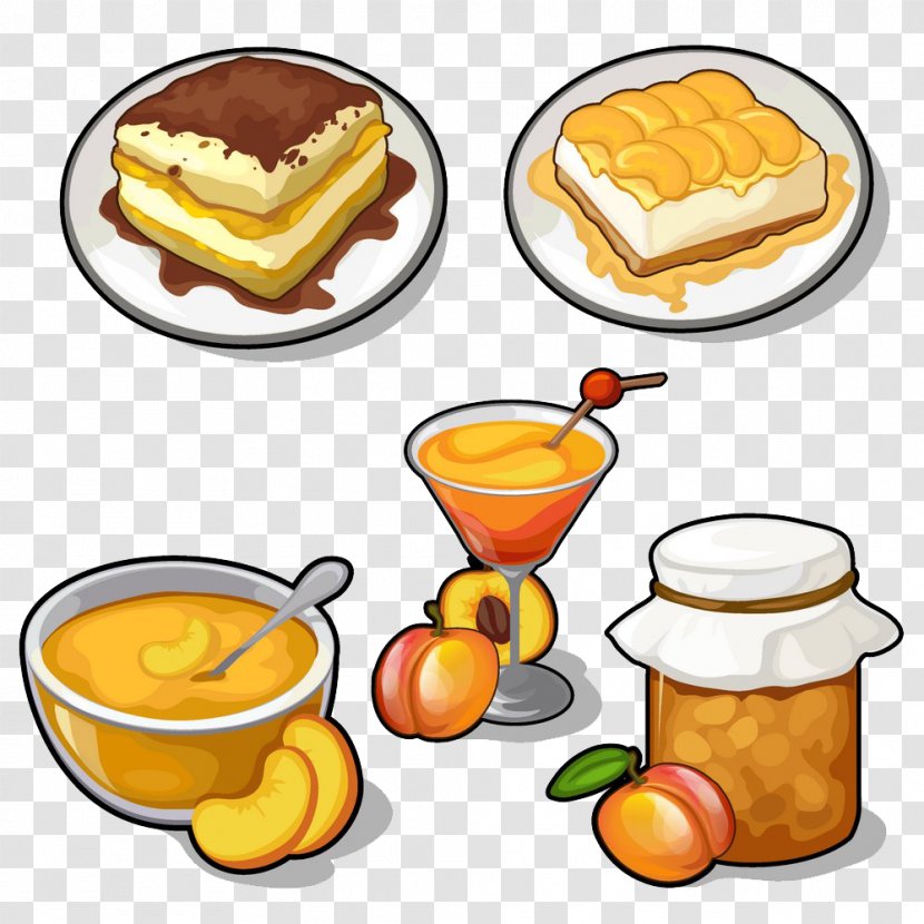 Food Fruit Preserves Illustration - Canning - Apricot Transparent PNG