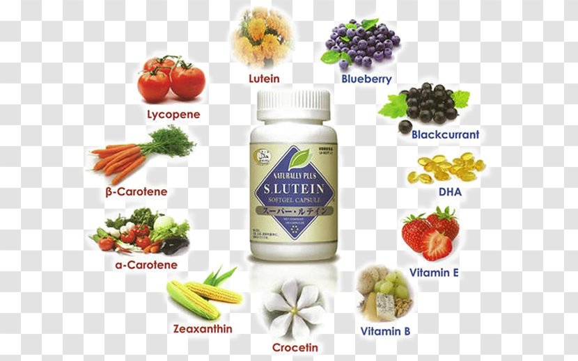 Lutein Dietary Supplement Health Food Disease - Diet - Alternative Medicine Transparent PNG