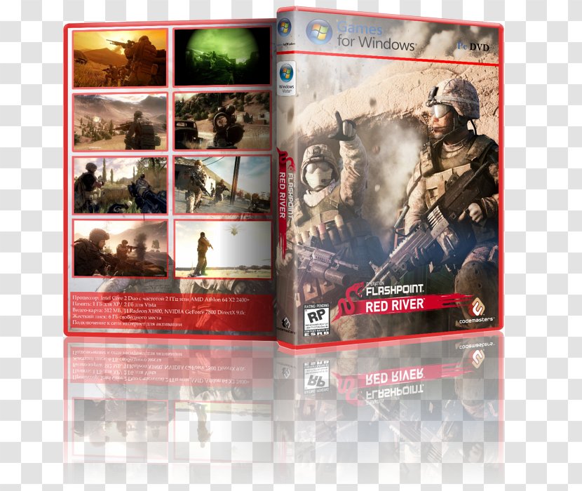 Xbox 360 Medal Of Honor: Warfighter Operation Flashpoint: Red River PC Game - Video Transparent PNG