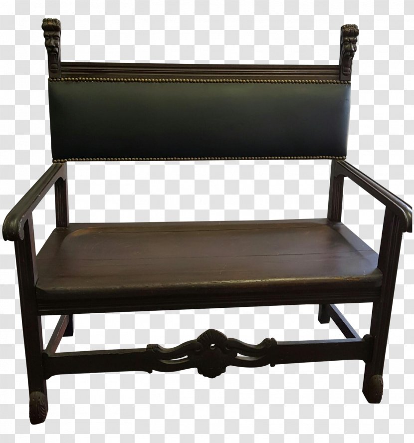 Chair Armrest Wood Garden Furniture - Wooden Benches Transparent PNG