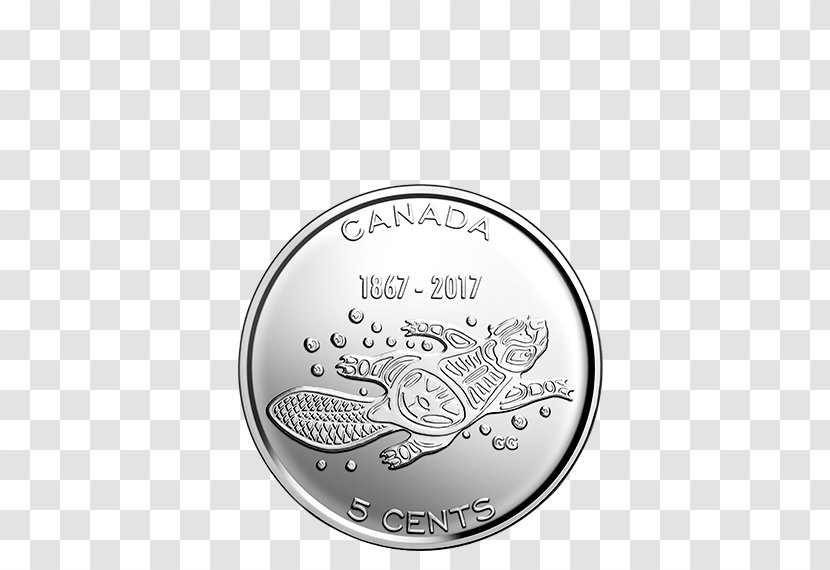150th Anniversary Of Canada Silver Coin Cent - Nickel - Uncirculated Transparent PNG