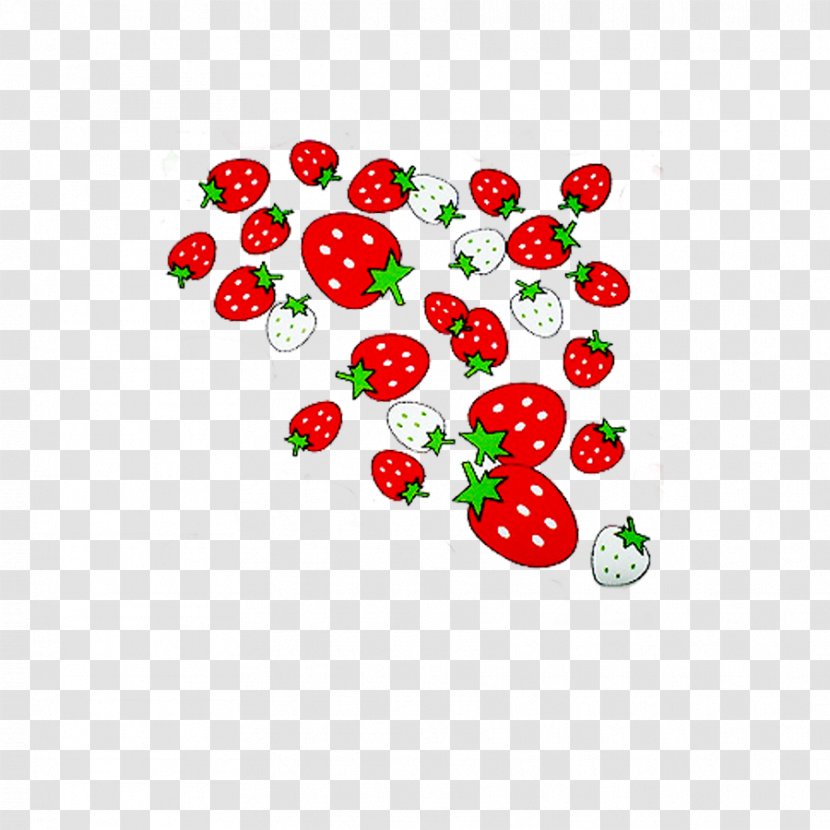 Aedmaasikas Strawberry Clip Art - Point - Vector Illustration Transparent PNG