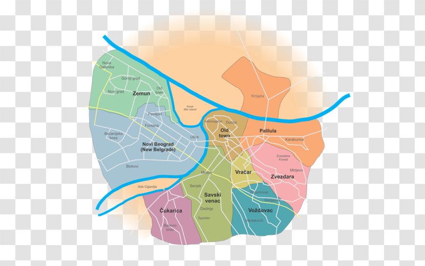 In + Map Neighbourhood Belgrade Homework - Flower - Settled Transparent PNG