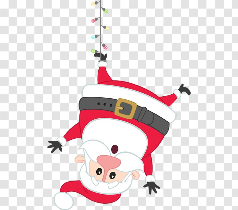 Santa Claus Christmas Ornament Page Layout Clip Art - Cartoon Transparent PNG