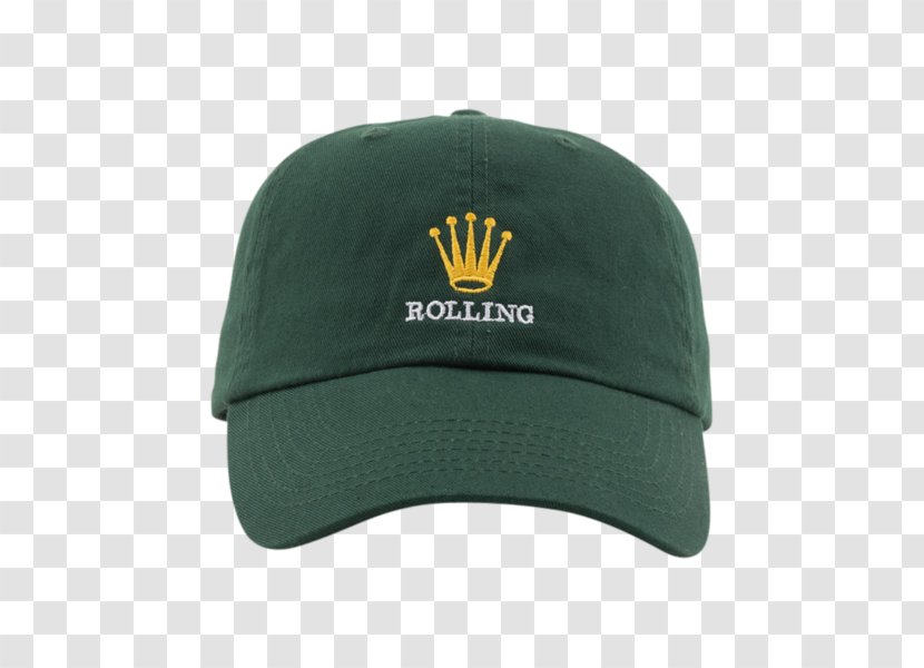 Baseball Cap Green - Brand - Cigarette Transparent PNG