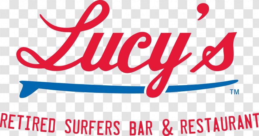 Lucy's Retired Surfers Bar & Restaurant Cocktail Logo - Heart Transparent PNG