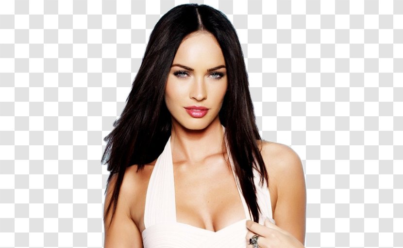 Megan Fox Transformers Actor Desktop Wallpaper - Watercolor Transparent PNG