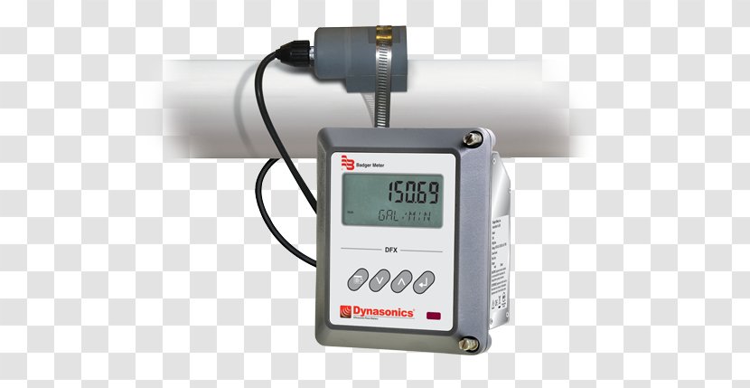 Ultrasonic Flow Meter Measurement Magnetic Ultrasound Liquid Transparent PNG