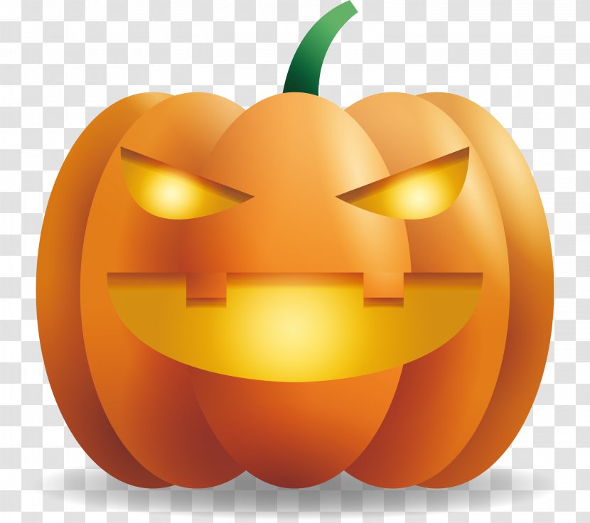 Jack-o-lantern Calabaza Smile Pumpkin Clip Art - Facial Expression - A Wicked Smile; Head Transparent PNG