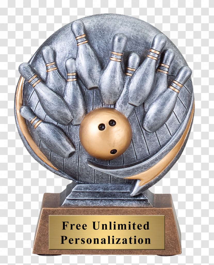 Trophy Award Bowling League Medal - Strike Transparent PNG