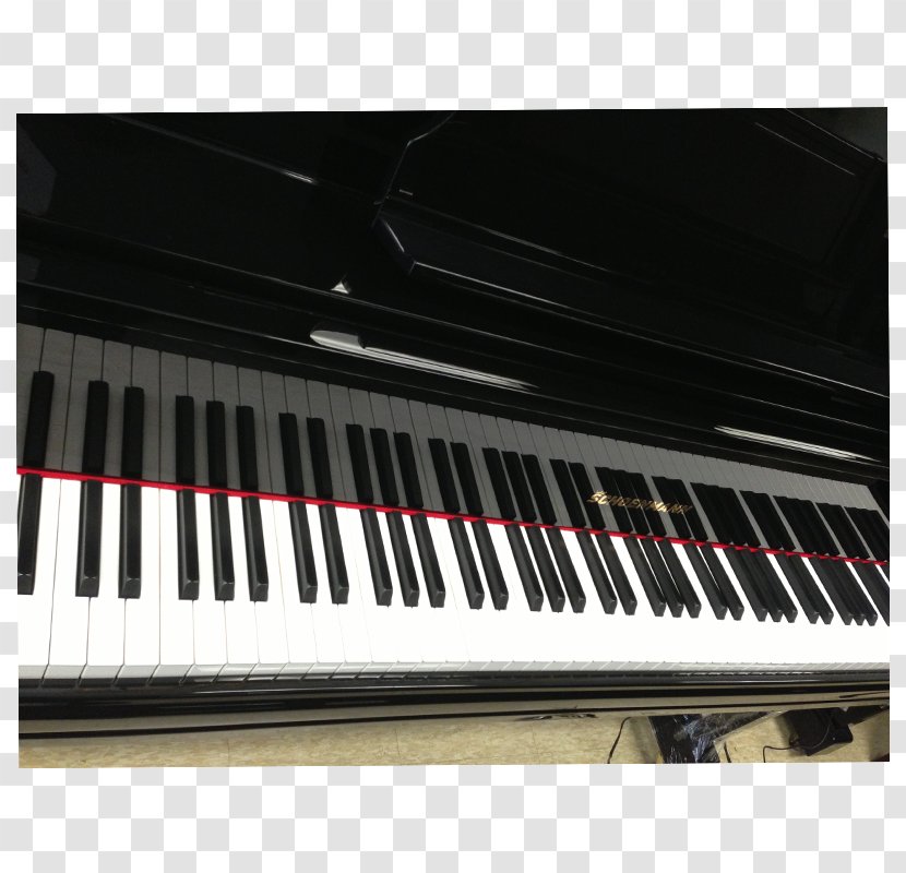 Digital Piano Electric Musical Keyboard Electronic - Watercolor Transparent PNG
