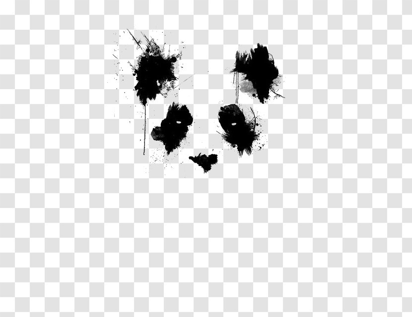 Giant Panda Bear Drawing Ink Tattoo - Art - Creative Transparent PNG