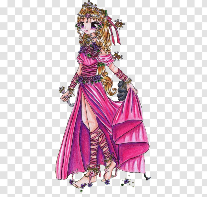 Costume Design Figurine Legendary Creature - Beautiful Princess Transparent PNG