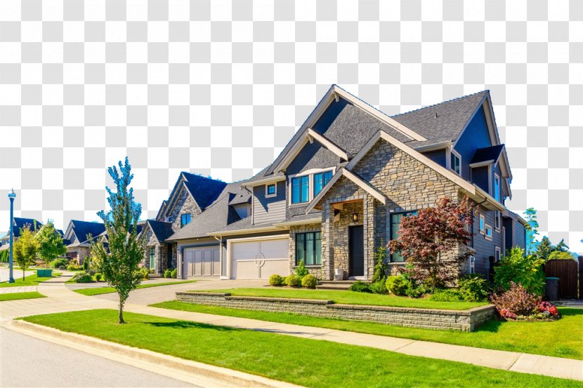 House Property Real Estate Single-family Detached Home Suburb - Residential Area - European Transparent PNG