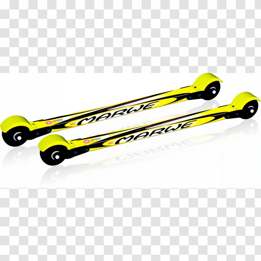 Roller Skiing Speed Cross-country - Ski Poles Transparent PNG