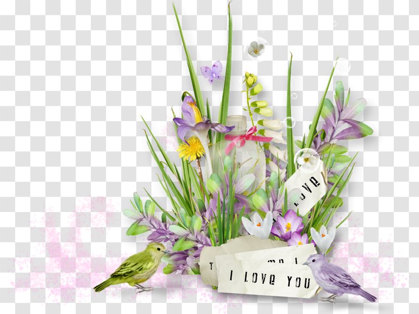 Floral Design Cut Flowers Artificial Flower Lavender - Floristry Transparent PNG