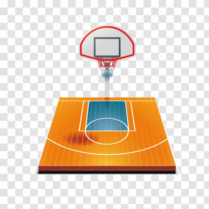 Basketball Court - Structure - Graphics Transparent PNG