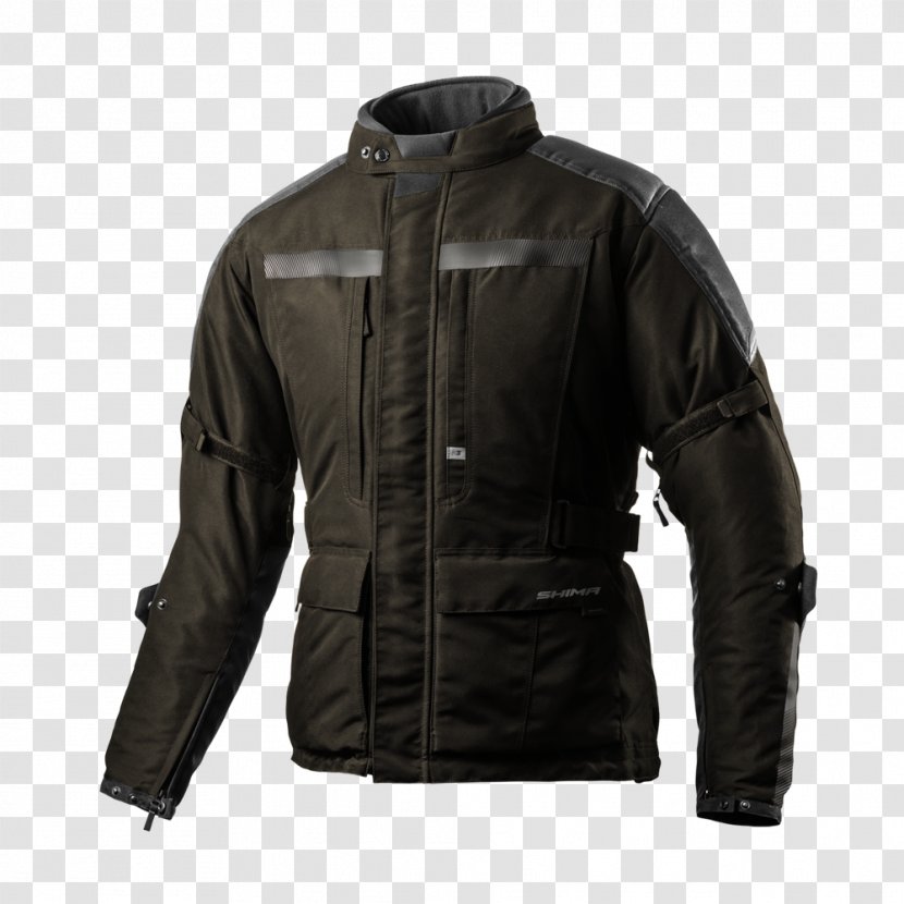 Hoodie Jacket Alpinestars Motorcycle REV'IT! - Primaloft - Leather Transparent PNG
