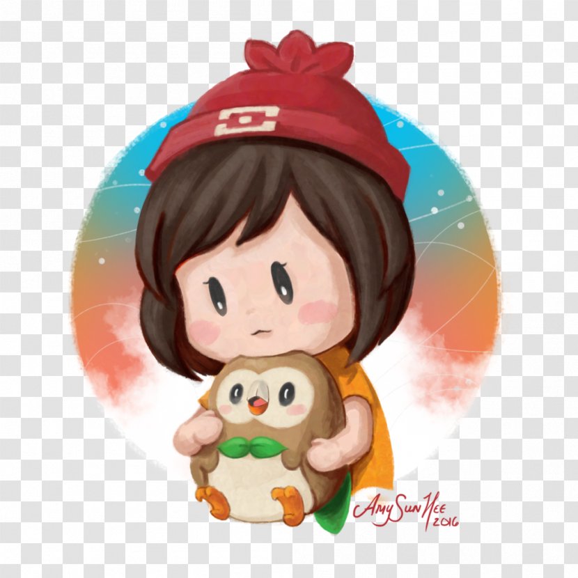 Pokémon Sun And Moon Keyword Tool Drawing Fan Art - Smile - Rowlet Transparent PNG