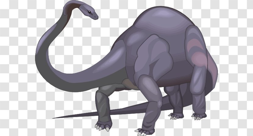 Diplodocus Brachiosaurus Clip Art Dinosaur Apatosaurus - Carnivoran Transparent PNG