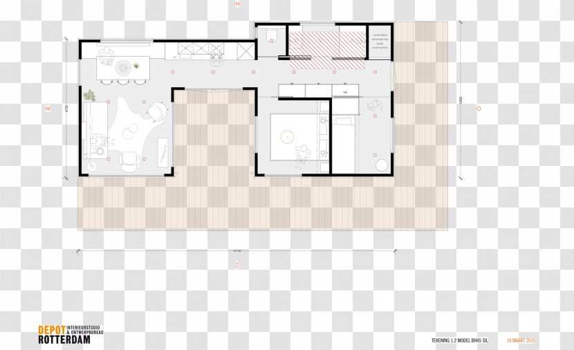 Furniture Floor Plan Line - Design Transparent PNG